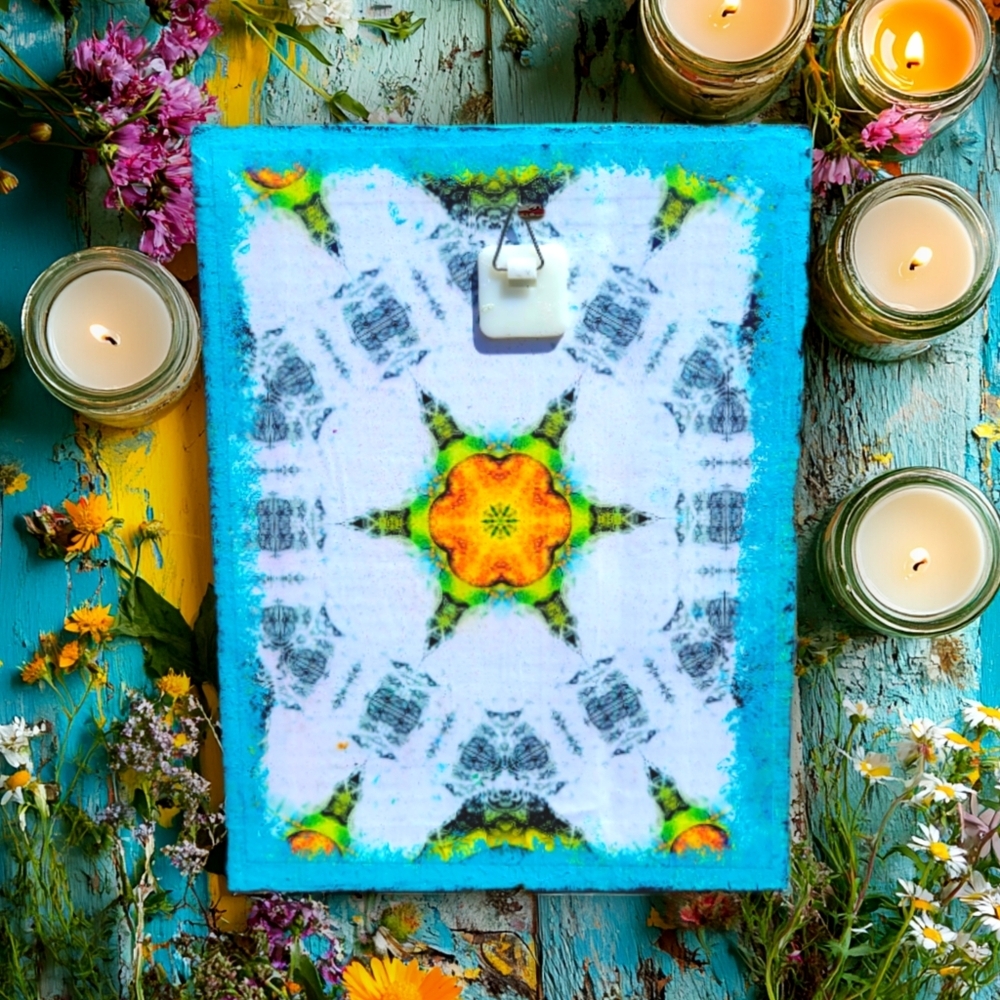 Free Your Mind Butterfly Original Mixed Media Collage - Picture 2 of 8